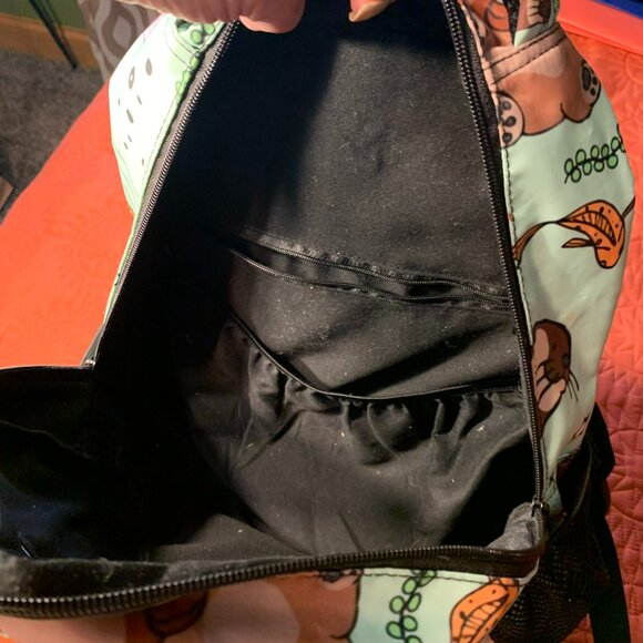 Mint Green Otter backpack - Picture 4 of 5